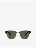 Ray-Ban Clubmaster Reverse acetate sunglasses, imported from the UK