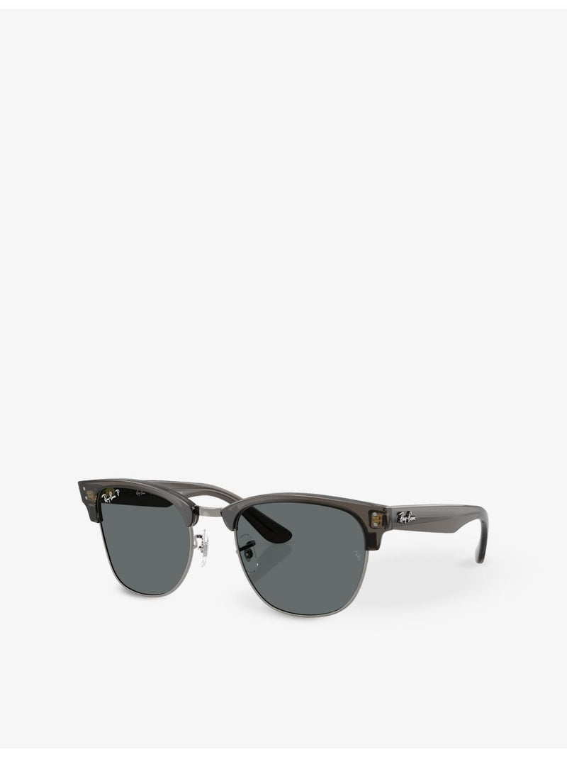 Ray-Ban Clubmaster Reverse square-frame acetate sunglasses, UK version