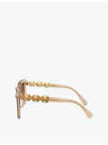 Swarovski SK6032 square-frame acetate sunglasses - British product