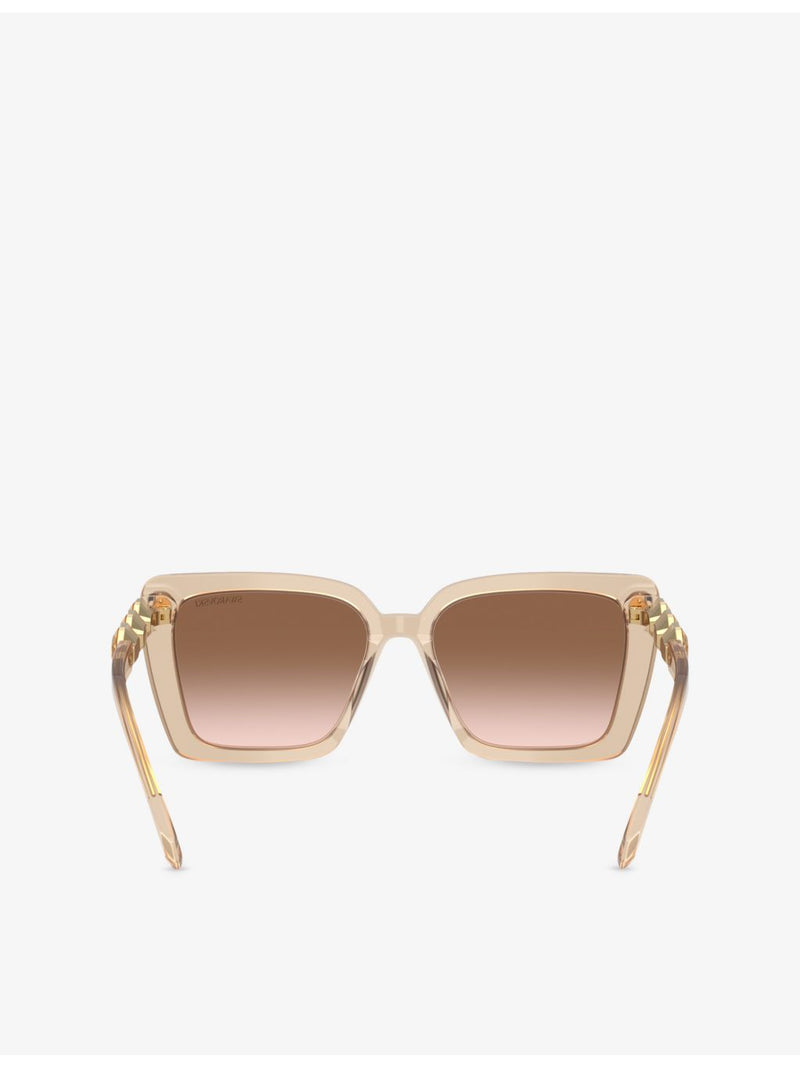 Swarovski SK6032 square-frame acetate sunglasses - British product