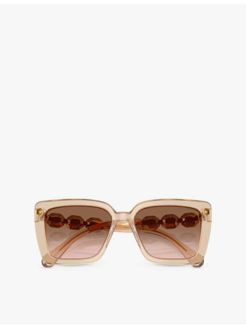 Swarovski SK6032 square-frame acetate sunglasses - British product