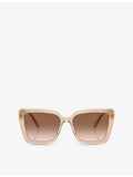 Swarovski SK6032 square-frame acetate sunglasses - British product