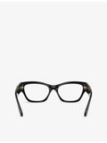 Versace cat-eye optical glasses clear lenses acetate frame, imported from the UK