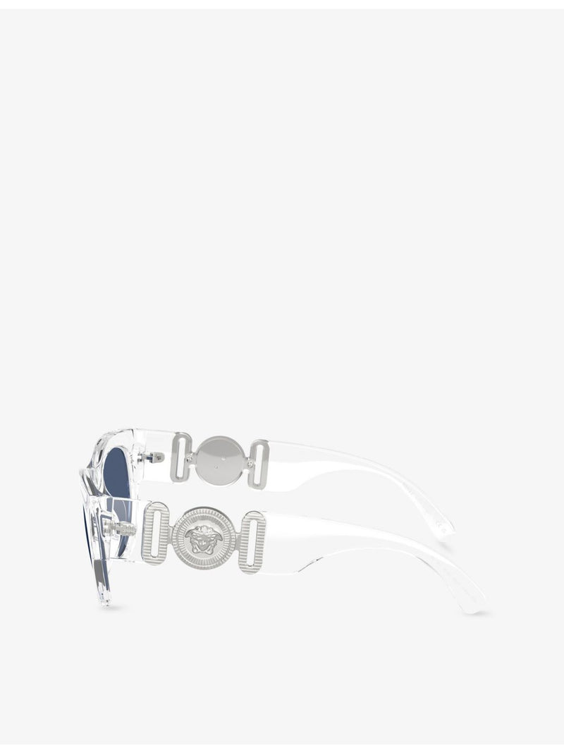 Versace VE4479U pillow-frame acetate sunglasses (British brand)