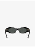 Versace VE4480U oval-frame acetate sunglasses, UK version