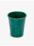 Hightide marbled melamine pen pot 9cm (British brand)