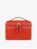 Anya Hindmarch nylon vanity kit with logo jacquard (British brand)