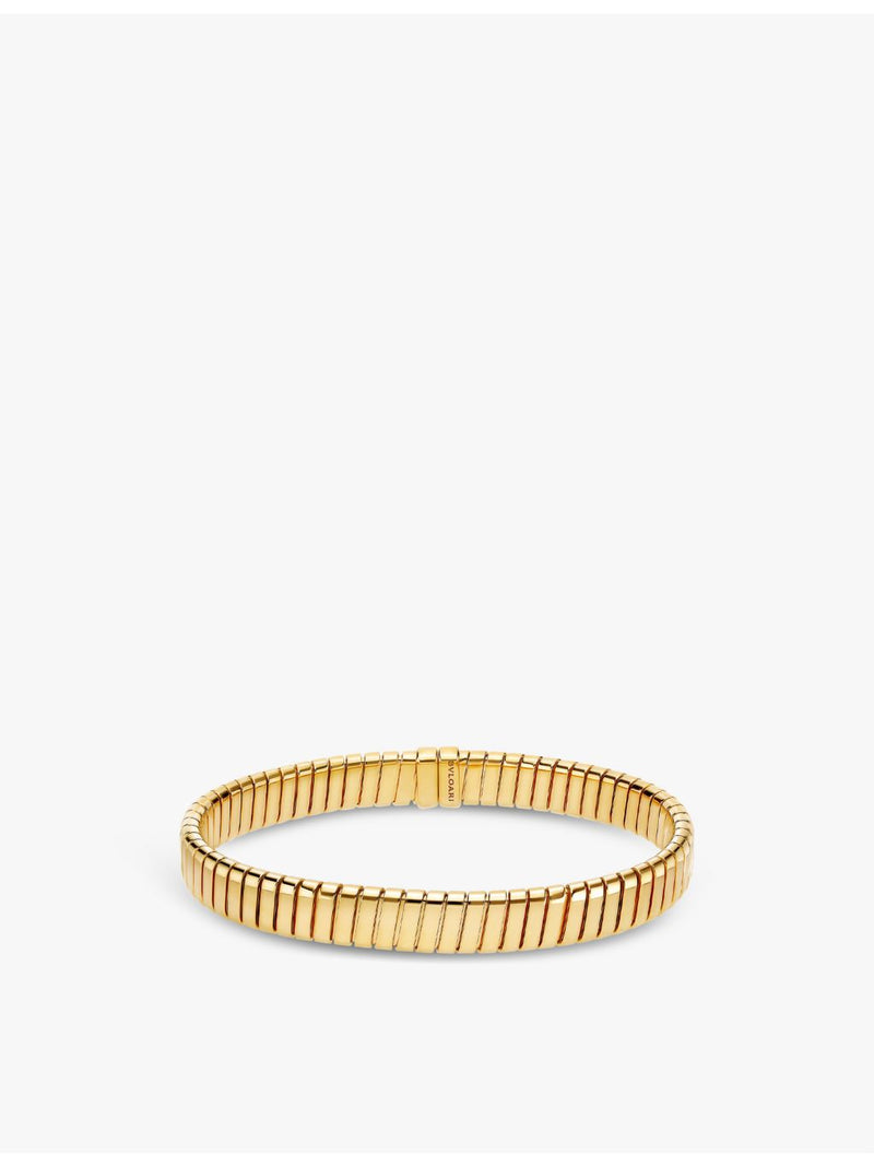 Bvlgari Tubogas 18ct yellow-gold bracelet, UK version