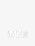 The Conran Shop Nova Stripe Set of Four Crystal Glasses 500ml
