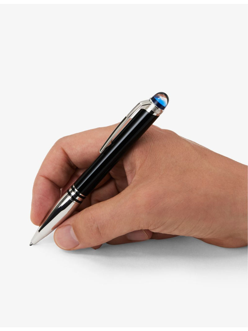 Montblanc StarWalker Doué platinum-coated resin ballpoint pen (British brand)
