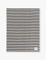selfridges Tekla Striped Brushed-Texture Lambs Wool Blanket 130 x 180 cm- Buy online at McGrocer