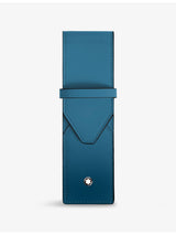selfridges Montblanc Meisterstuck Two Pen Leather Pouch- Buy online at McGrocer