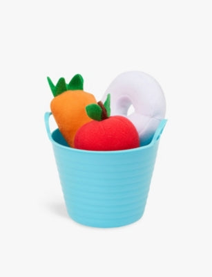 LeMieux Toy Pony treat bucket with fabric treats - British product