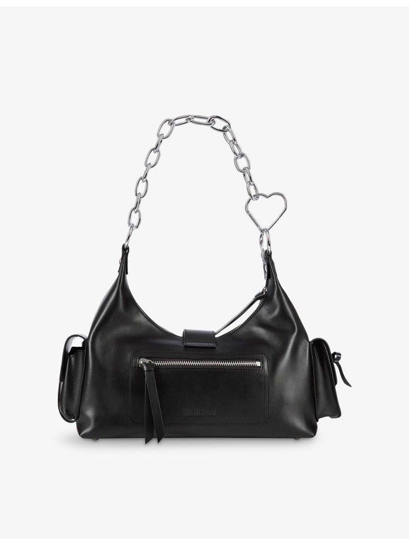 The Kooples leather shoulder bag Amelia chain-handle - British product