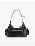 The Kooples leather shoulder bag Amelia chain-handle - British product