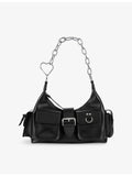 The Kooples leather shoulder bag Amelia chain-handle - British product