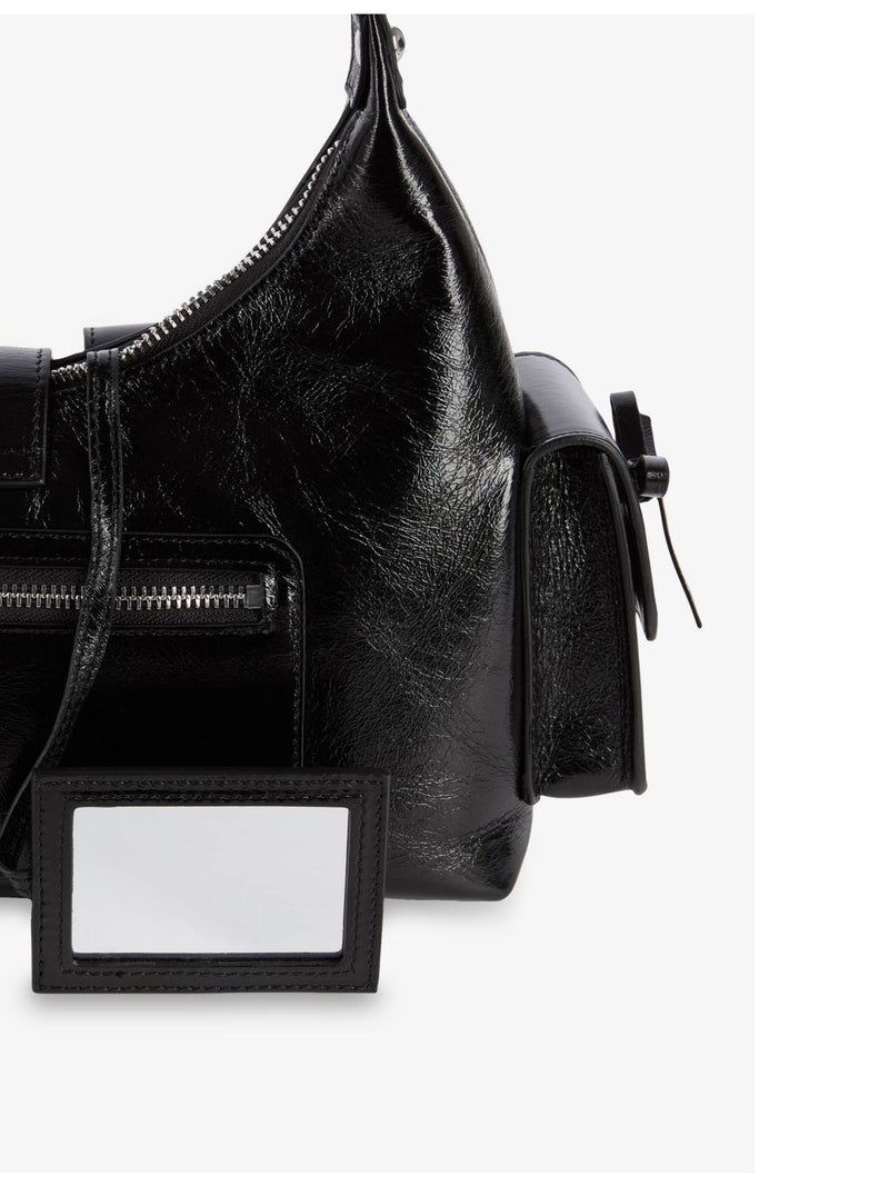 The Kooples Amelia leather shoulder bag, imported from the UK