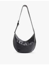 selfridges Whistles Sia Curved Leather Cross-Body Bag- Buy online at McGrocer