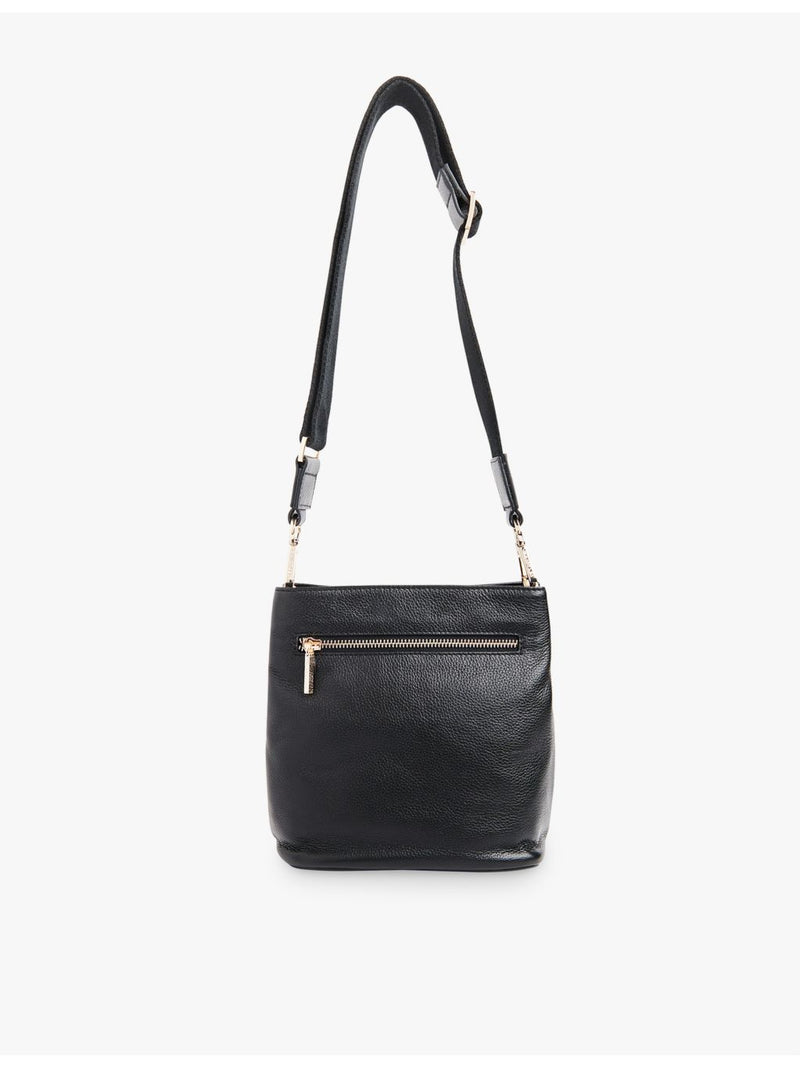 Whistles Dion double-pouch leather bucket bag, UK version