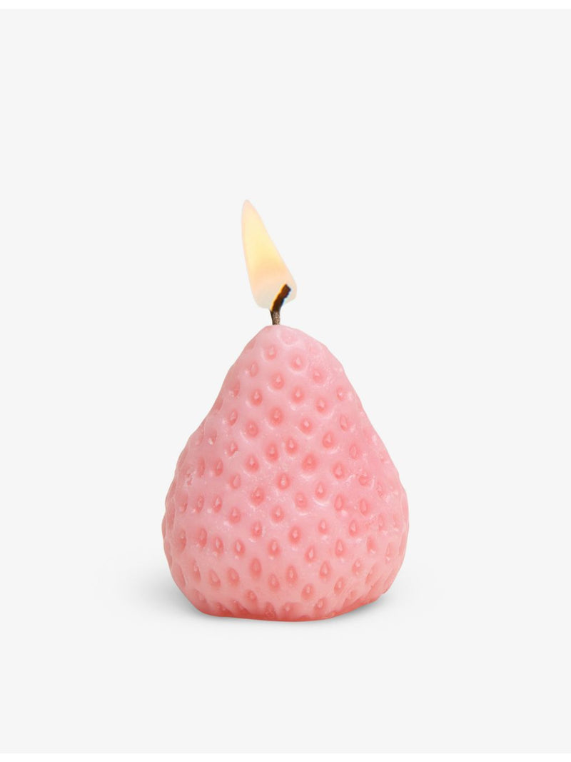 Gohar World strawberry soy wax candles set of four - British product