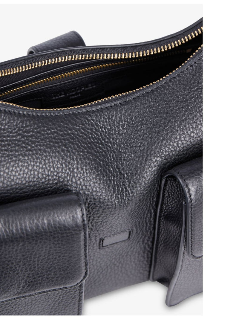 The Kooples Amelia multi-pocket leather shoulder bag, UK version