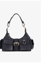 selfridges The Kooples Amelia Multi-Pocket Leather Shoulder Bag- Buy online at McGrocer