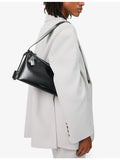 Leather hobo shoulder bag with adjustable strap and dust bag (British brand)