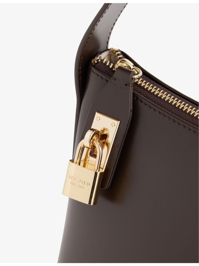 Hobo suede leather shoulder bag with adjustable strap (British brand)