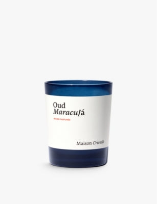 Maison Crivelli Oud Maracuja scented candle 190g, imported from the UK