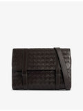 Bottega Veneta flap leather cross-body bag - British product