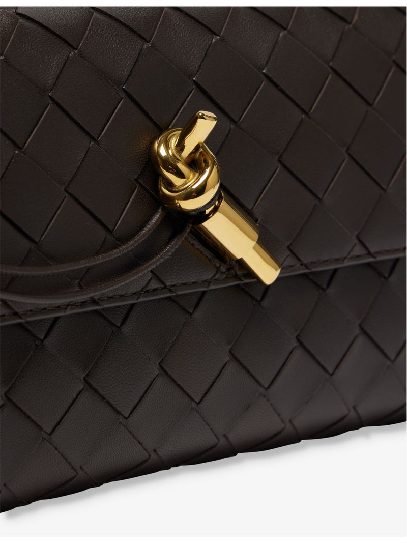 Bottega Veneta Andiamo leather cross-body bag, UK version