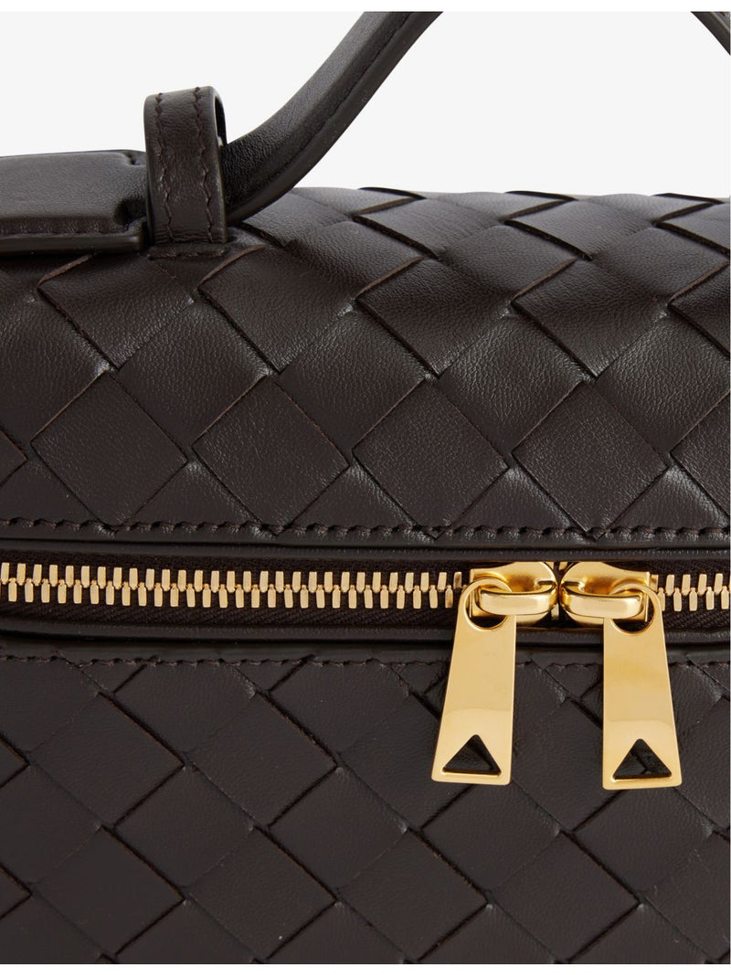 Bottega Veneta vanity leather cross-body bag (British brand)
