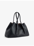Bottega Veneta reversible leather shoulder bag (British brand)