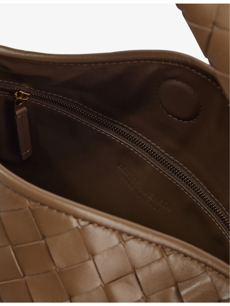 Bottega Veneta small leather tote bag with top handle, UK version