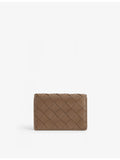 Bottega Veneta lamb leather card holder, imported from the UK