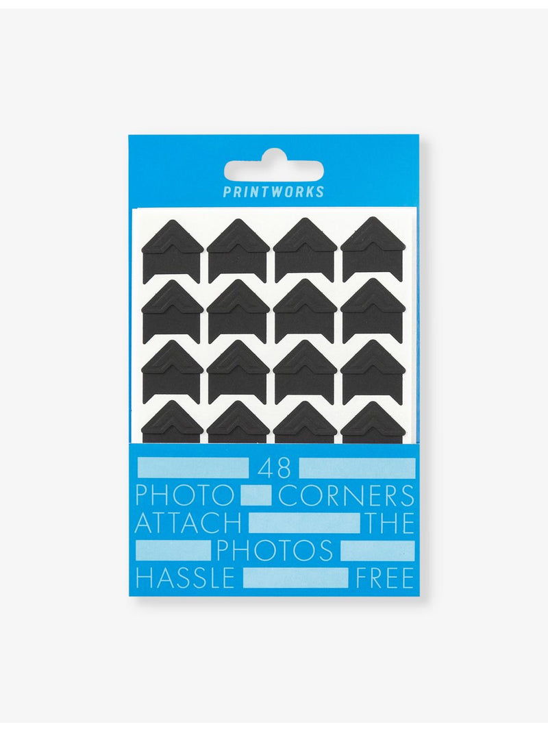 Printworks photo corner stickers pack of 48 - British product