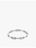 Monica Vinader sterling silver bangle from Signature Link collection (British brand)