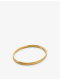 Monica Vinader Heirloom bangle 18ct gold vermeil large (British brand)
