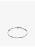 Monica Vinader diamond tennis bracelet 0.25ct sterling silver, imported from the UK