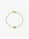 Monica Vinader 18ct gold vermeil sapphire bracelet (British brand)