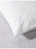 Little White Company reversible double star print bedding set - British product