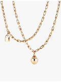 Tiffany & Co HardWear 18ct yellow-gold wrap necklace 91cm - British product