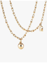 selfridges Tiffany & Co. HardWear 18ct Yellow-Gold Wrap Necklace 91cm- Buy online at McGrocer