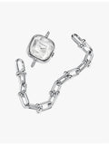 Tiffany HardWear watch sterling silver and steel 24.5mm, UK version