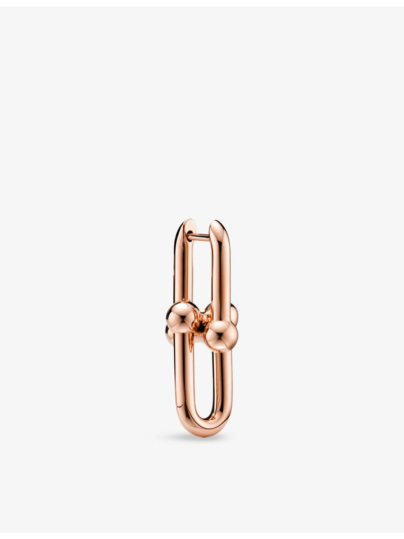 Tiffany & Co HardWear 18ct rose gold drop earrings (British brand)