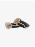 BINIBAMBA sheepskin buggy mittens, 18cm x 24cm (British brand)
