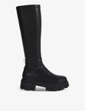KG Kurt Geiger Trekker Sock2 Knee-High Faux-Leather Boots