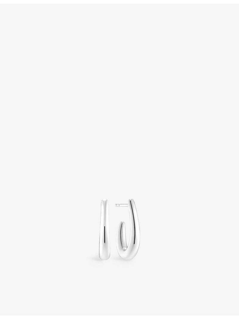 Sif Jakobs sterling silver hoop earrings Goccia Pianura Parvus, UK version