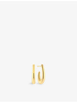 selfridges Sif Jakobs Goccia Pianura Parvus 18ct Yellow Gold-Plated Sterling Silver Earrings- Buy online at McGrocer