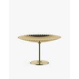 selfridges Alessi Edges Brass Cake Stand 23.9cm- Buy online at McGrocer